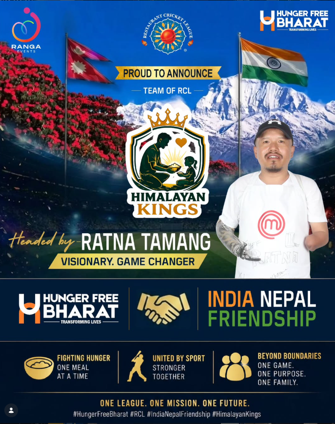 Every run counts! Serving dignity and hot meals across Delhi NCR. 🏏🌾 #RCL2026 #HungerFreeBharat #EveryRunFeedsBharat