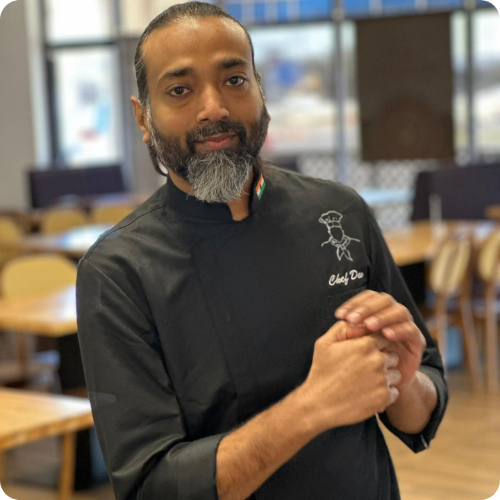 Portrait of Chef Dev Raj
