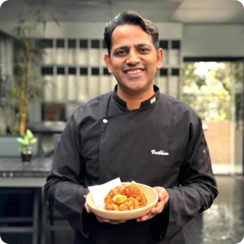 Portrait of Chef Vaibhav Bhargava