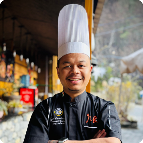 Portrait of Chef Michael